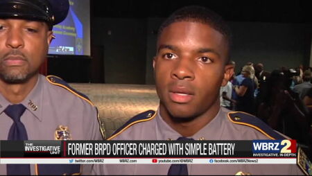 Former officer accused of beating partner formally charged