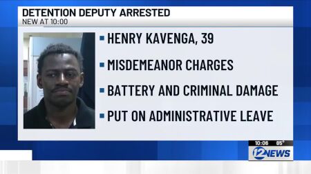 Off-Duty Sedgwick County Detention Deputy Arrested
