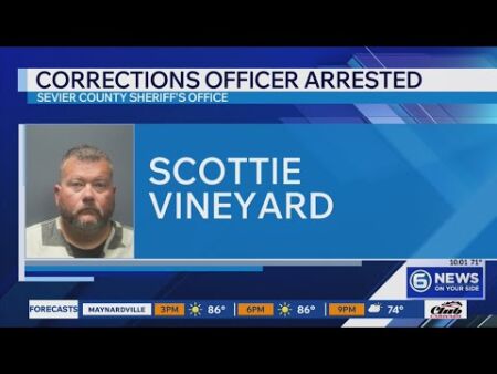 Sevier County corrections officer fired, accused of drinking while in uniform