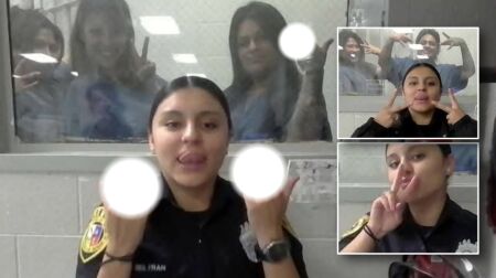 Deputy fired after being caught posing with inmates